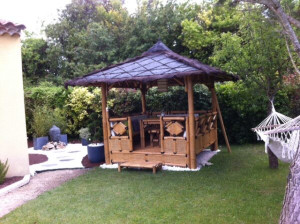 Abri de jardin en bambou cocooning - Devis sur Techni-Contact.com - 4