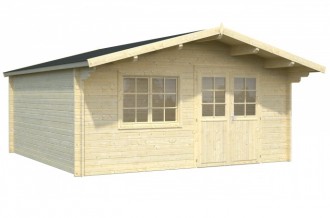 Abri de jardin en bois naturel - Devis sur Techni-Contact.com - 1