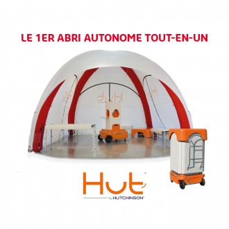 Abri de secours autonome et tout-en-un