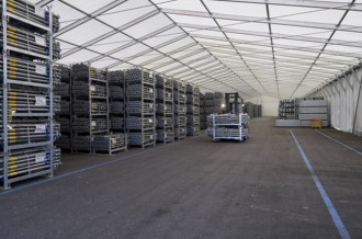 Abri de stockage démontable 100 m² - Devis sur Techni-Contact.com - 1