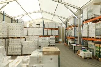 Abri de stockage temporaire à Longueur modulable - Devis sur Techni-Contact.com - 1