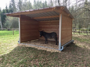 Abri pour chevaux déplaçable - Devis sur Techni-Contact.com - 1