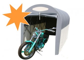 Abri moto en toile - Devis sur Techni-Contact.com - 1