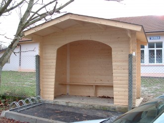 Abribus en bois - Devis sur Techni-Contact.com - 2