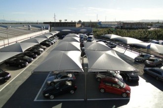 Abris parking PVC - Devis sur Techni-Contact.com - 1