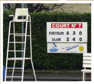 Afficheur score tennis manuel - Devis sur Techni-Contact.com - 2