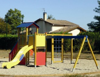 Aire de jeux enfant avec Toboggan à 2 tours - Devis sur Techni-Contact.com - 1