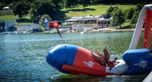 Aire de jeux gonflable aquatique 30 personnes