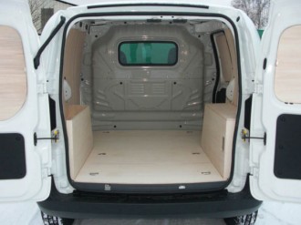 Aménagement en bois pour Fiat fiorino - Devis sur Techni-Contact.com - 1