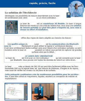 Appareil laser de mesure 3D - Devis sur Techni-Contact.com - 3