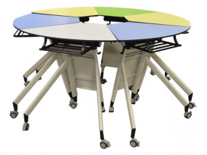 Table modulable mobile - Aratab Dyn Eco  - Devis sur Techni-Contact.com - 1