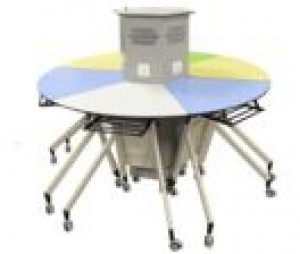 Table modulable mobile - Aratab Dyn Eco  - Devis sur Techni-Contact.com - 4