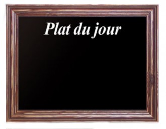 Ardoise noire plat du jour - Devis sur Techni-Contact.com - 1