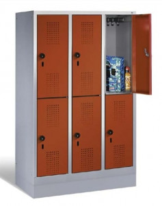 Armoire avec 2 casiers superposés - Devis sur Techni-Contact.com - 1