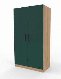 Armoire pour chambre en bois 2 portes