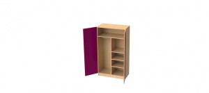 Armoire pour chambre en bois 2 portes