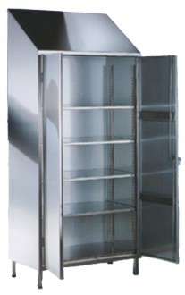 Armoire d'entretien inox 2 portes