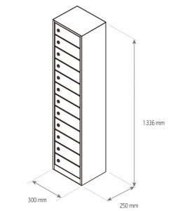 Armoire de recharge 12 téléphones - Devis sur Techni-Contact.com - 3