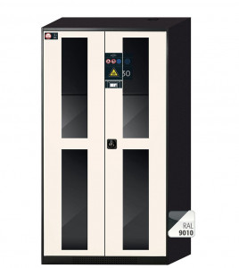 Armoire de sécurité à portes vitrées pour produits chimiques - Devis sur Techni-Contact.com - 3