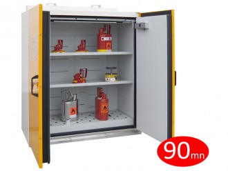 Armoire de sécurité coupe-feu 90 mn - 2 portes - Devis sur Techni-Contact.com - 1