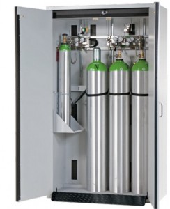 Armoire de sécurité pour bouteilles de gaz inflammable L 140 cm - Devis sur Techni-Contact.com - 2