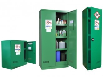 Armoire de sécurité pour phytosanitaires - rétention totale : 72L - Devis sur Techni-Contact.com - 4