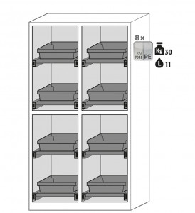 Armoire de sécurité pour produits chimiques L105 cm - Devis sur Techni-Contact.com - 8