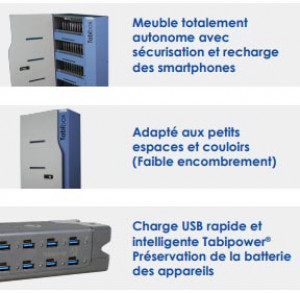 Armoire de stockage et rechargement pour 40 appareils - Devis sur Techni-Contact.com - 3