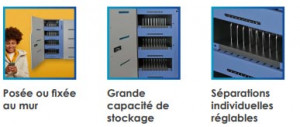 Armoire de stockage et rechargement pour 40 appareils - Devis sur Techni-Contact.com - 4