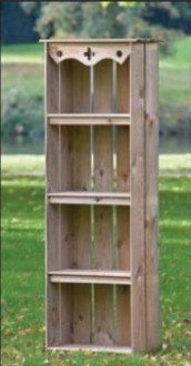 Armoire jardin en bois