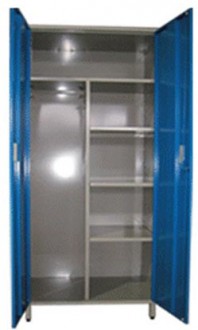 Armoire métallique à 2 portes battantes - Devis sur Techni-Contact.com - 1