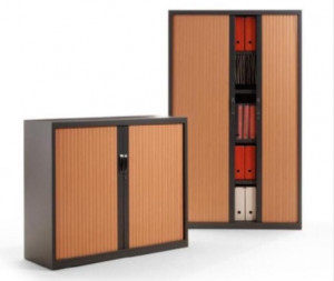 Armoire métallique à rideaux monobloc - Devis sur Techni-Contact.com - 1