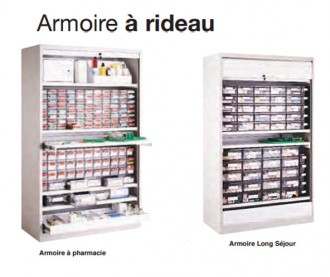 Armoire modulaire à rideau - Devis sur Techni-Contact.com - 2