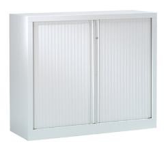 Armoire monobloc portes à rideaux H 100 cm - Devis sur Techni-Contact.com - 2