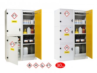 Armoire pour produit chimique - avec module coupe-feu 30 mn - Devis sur Techni-Contact.com - 2