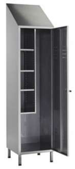 Armoire range balais inox - Devis sur Techni-Contact.com - 1