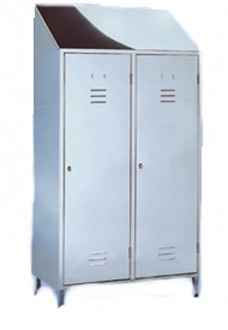 Armoire vestiaire inox biplaces - Devis sur Techni-Contact.com - 1