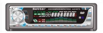 Auto-radio Better DIVX DVD MP3 CD FM NEUF - Devis sur Techni-Contact.com - 1