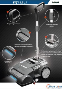 Autolaveuse Passe partout LAVOR FIT - Devis sur Techni-Contact.com - 2