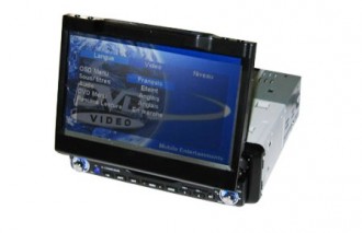 Autoradio All In One lecteur DVD/DIVX avec ecran TFT 7 motorisé - Devis sur Techni-Contact.com - 1