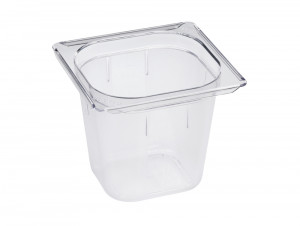 Bac gastro transparent GN 1/6 polycarbonate - Devis sur Techni-Contact.com - 1