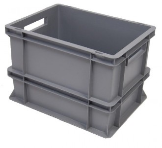 Bac plastique Norme Europe 25L - Devis sur Techni-Contact.com - 1