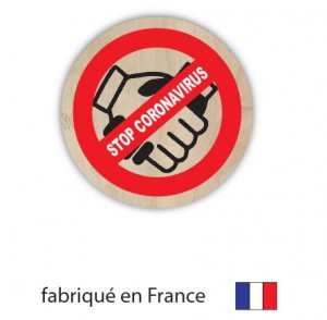 Badge personnalisé spécial Covid