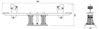 Balançoire sur ressorts - Devis sur Techni-Contact.com - 2