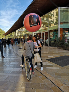 Ballon publicitaire sur sac à dos - Devis sur Techni-Contact.com - 1