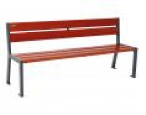 Banc acier et bois Silaos 5 lames - Devis sur Techni-Contact.com - 11