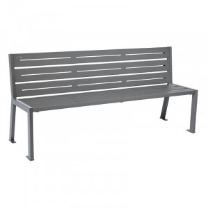 Banc acier Silaos 6 lames