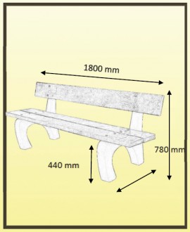 Banc béton bois - Devis sur Techni-Contact.com - 2