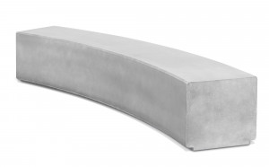 Banc béton courbe - Devis sur Techni-Contact.com - 5