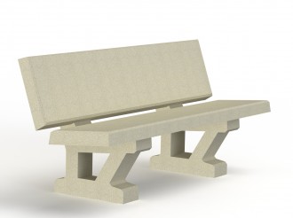 Banc béton urbain - Devis sur Techni-Contact.com - 1